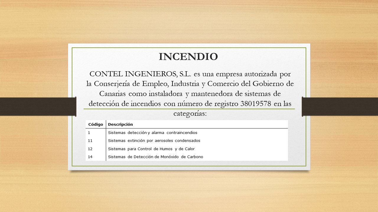 Incendio